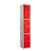 ULTRABOX Three Compartment Plastic Locker