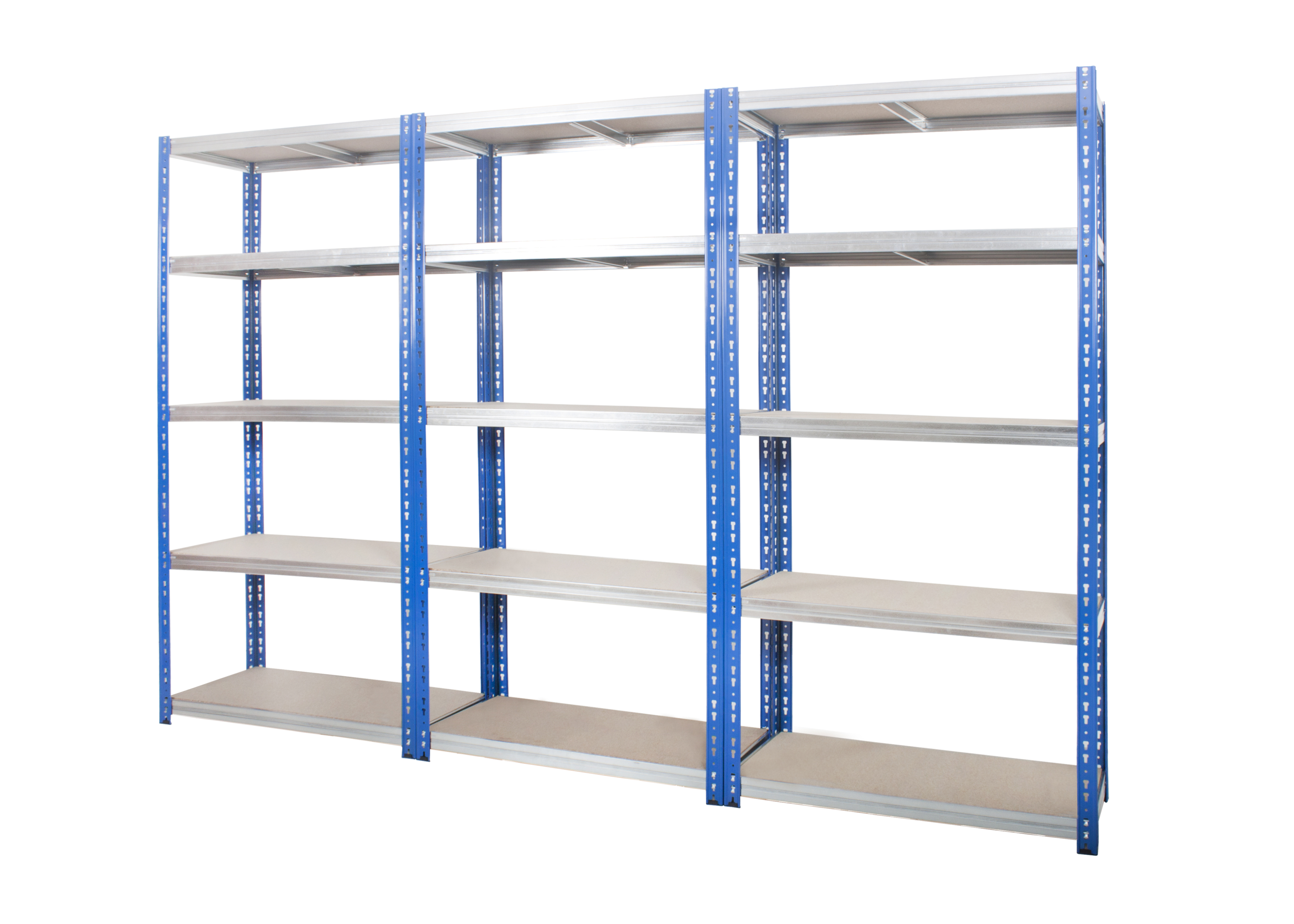 Kwikrack - Wide Open Bays with Heavy Duty Shelves
