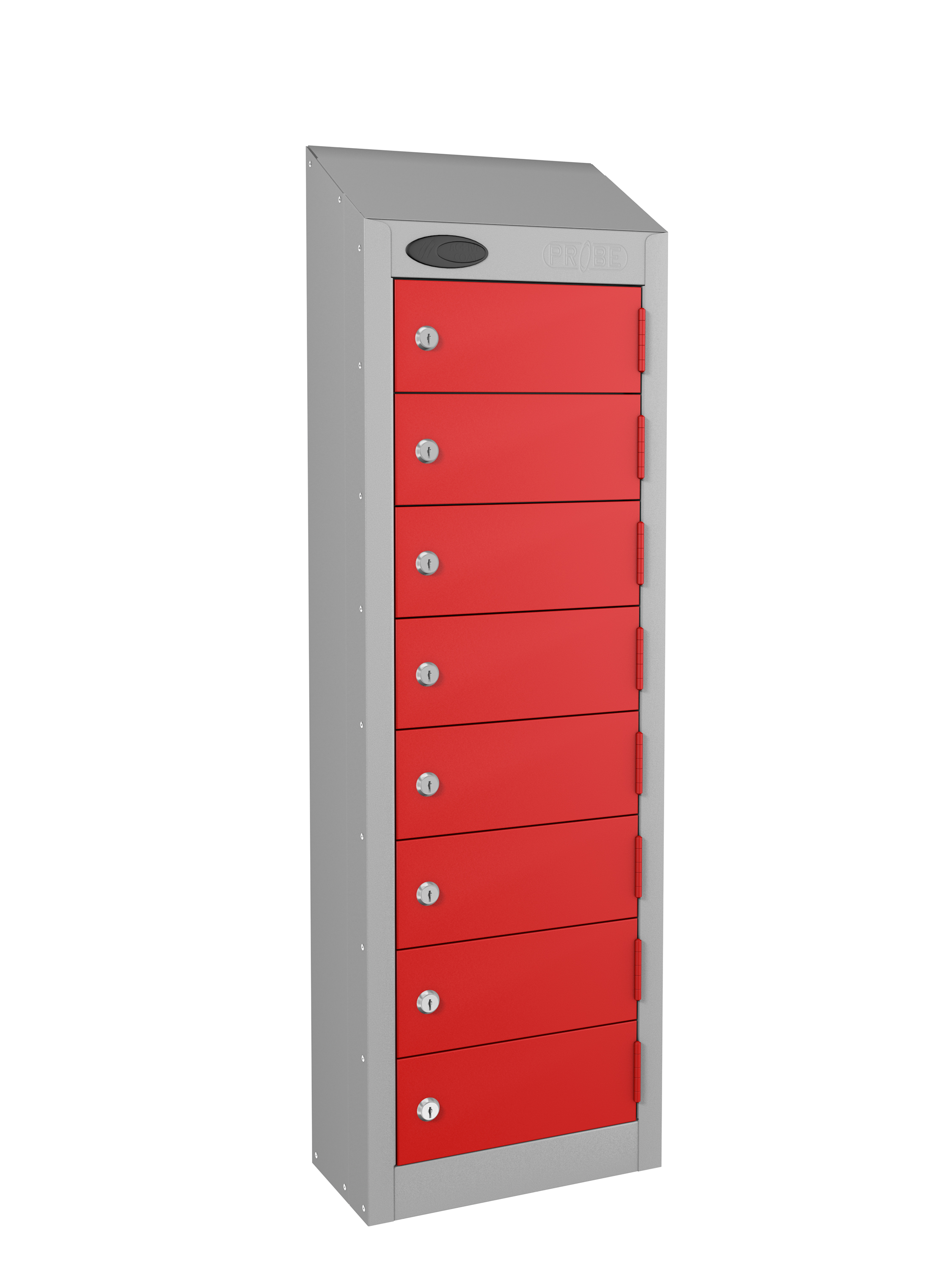 PROBE Low Wallet Locker 8 Tier Includes Sloping Top