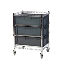 Eclipse Chrome Wire Euro Box Runners (pair)