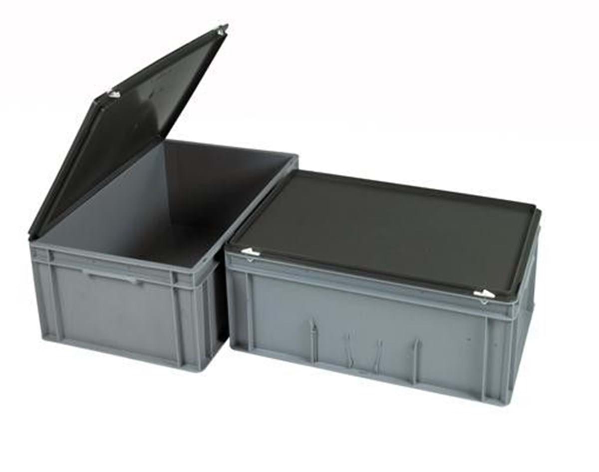 Euro Container Hinged Lid — The Storage Bay