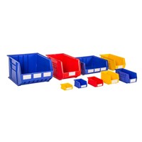 'Rhino Tuff' Plastic Bins - Coloured