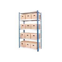 Kwikrack - Wide Open Bays with Heavy Duty Shelves