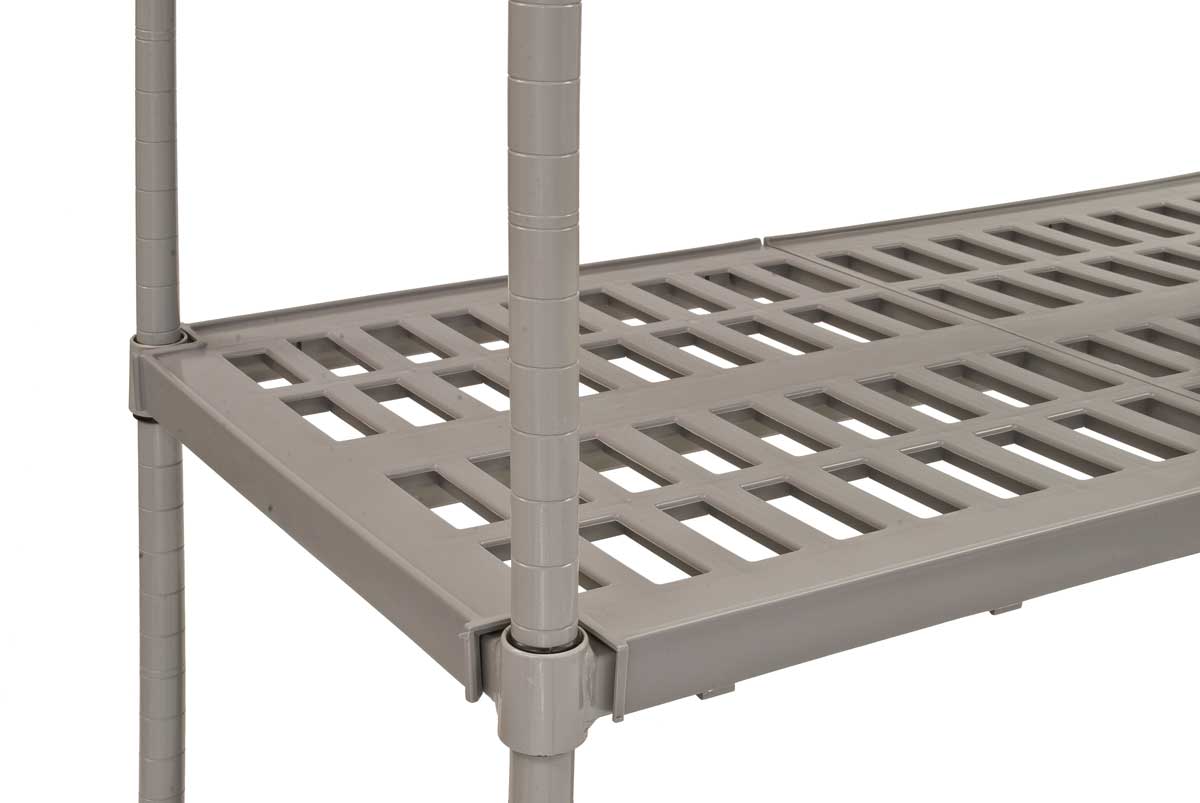 Eclipse Plastic Plus Vented Shelving (Starter Bay 4 Shelves)