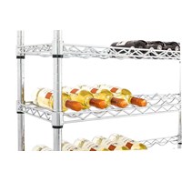 Eclipse Chrome Wire Wine Shelf (9 Bottles)