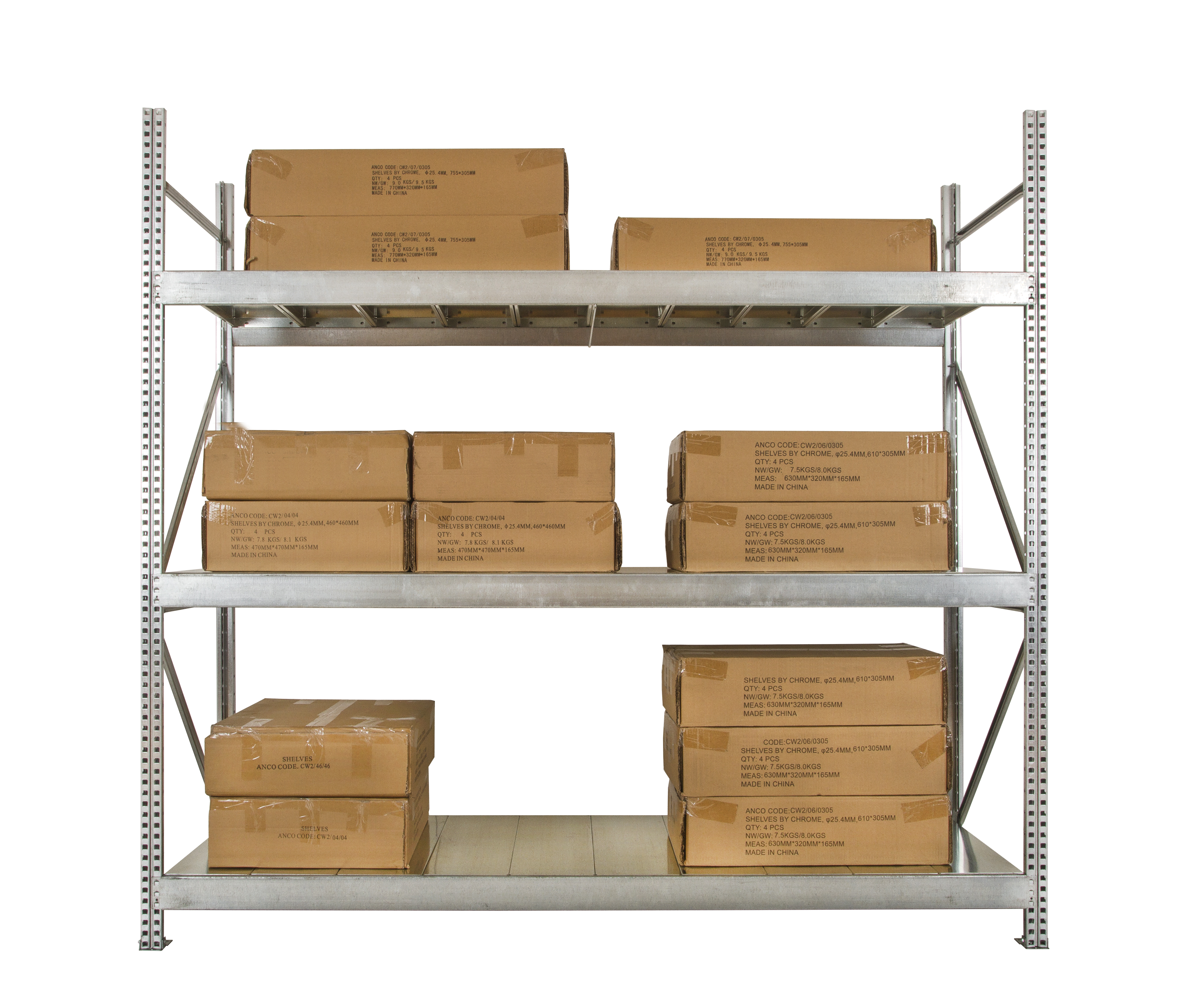 Midispan Galvanised Racking (Starter Bay)