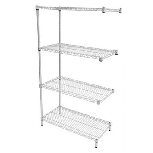 Eclipse Perma Plus Wire Shelving (Extension Bay 4 Shelves)