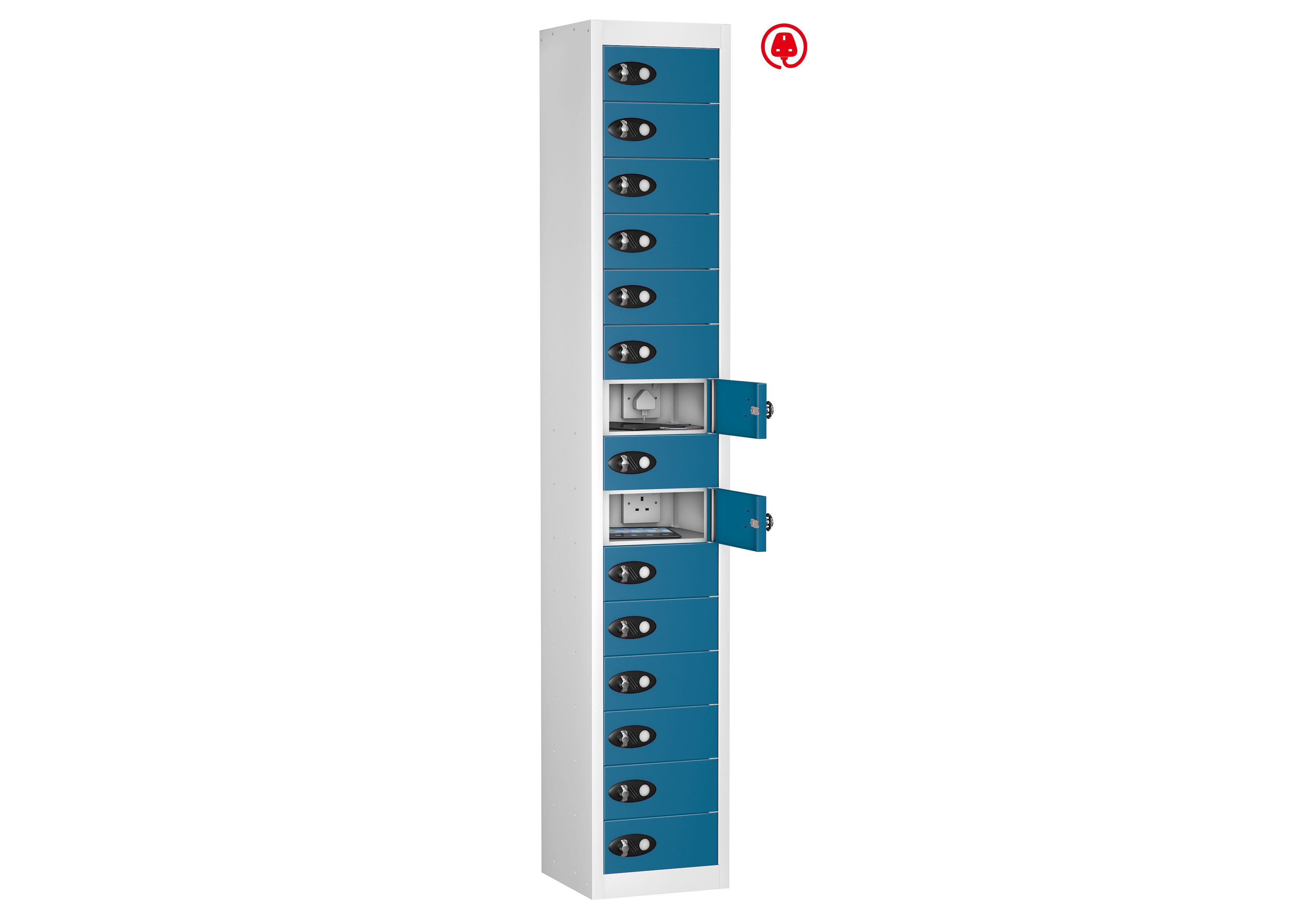 15 Door 15 Shelf TABbox Charging Locker