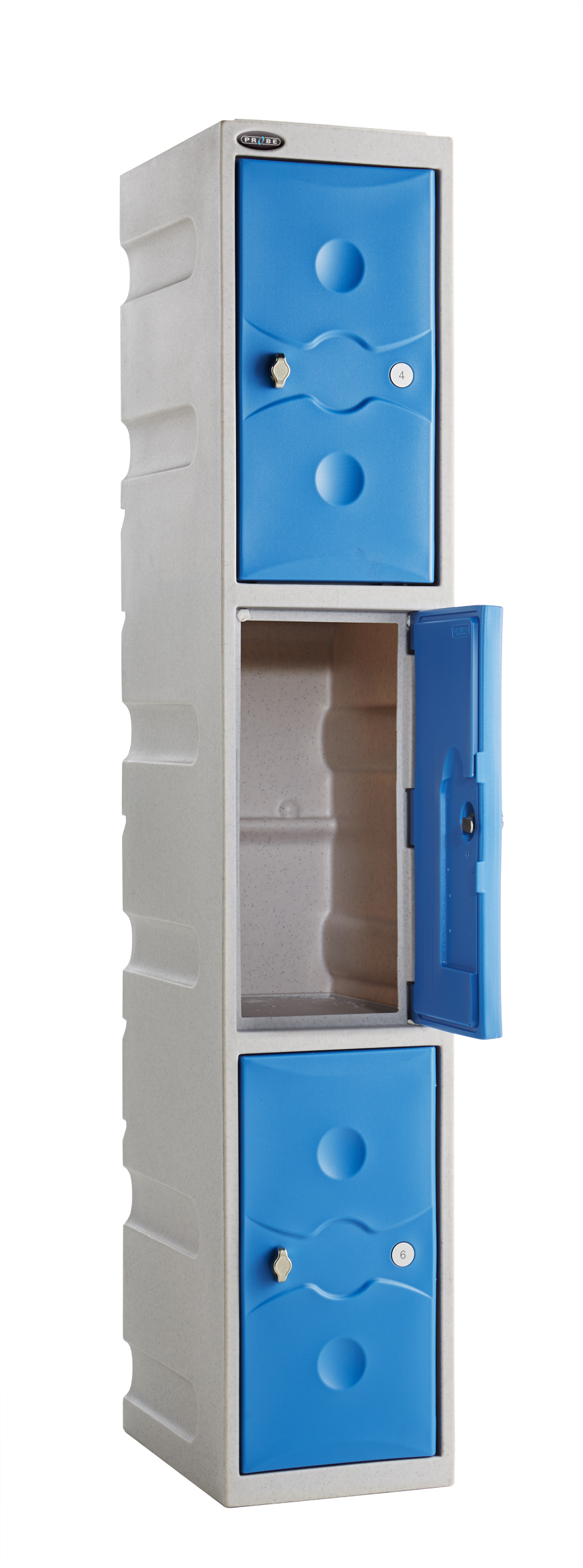 ULTRABOX Three Compartment Plastic Locker