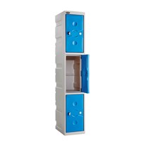 ULTRABOX Three Compartment Plastic Locker