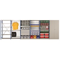 Expo 4 Open Shelving Bay (Starter Bay)