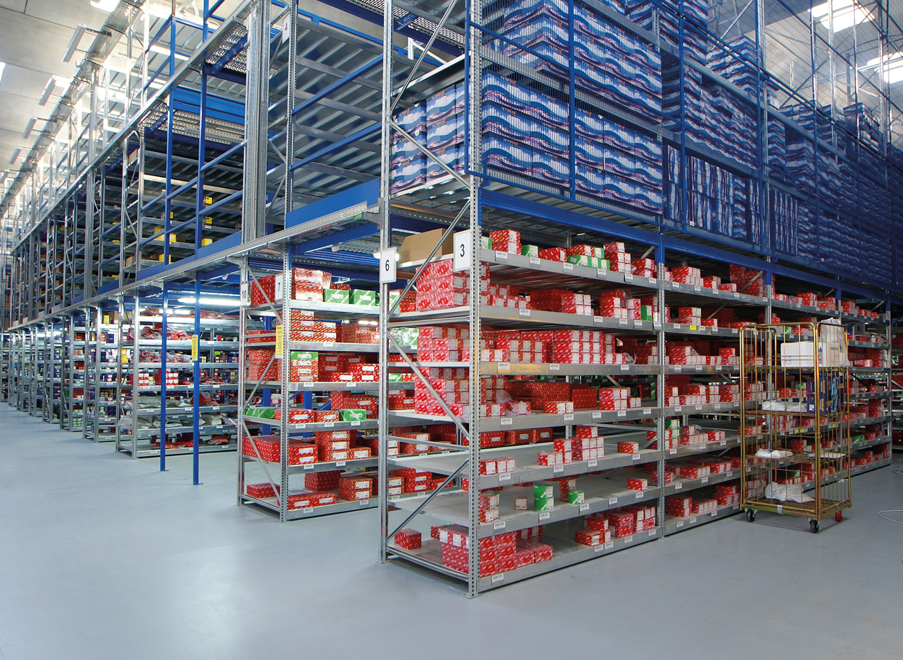 Galvanised Steel Shelving