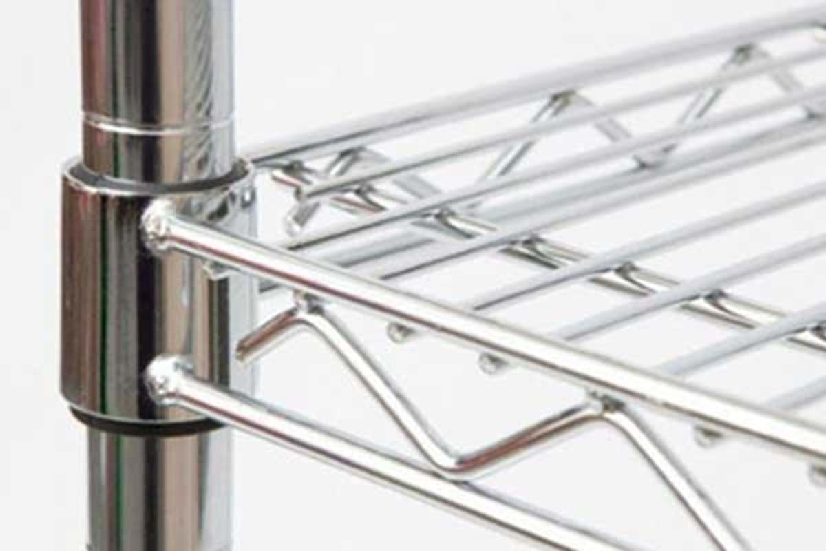 Chrome Wire Shelving, Chrome Shelving — The Storage Bay