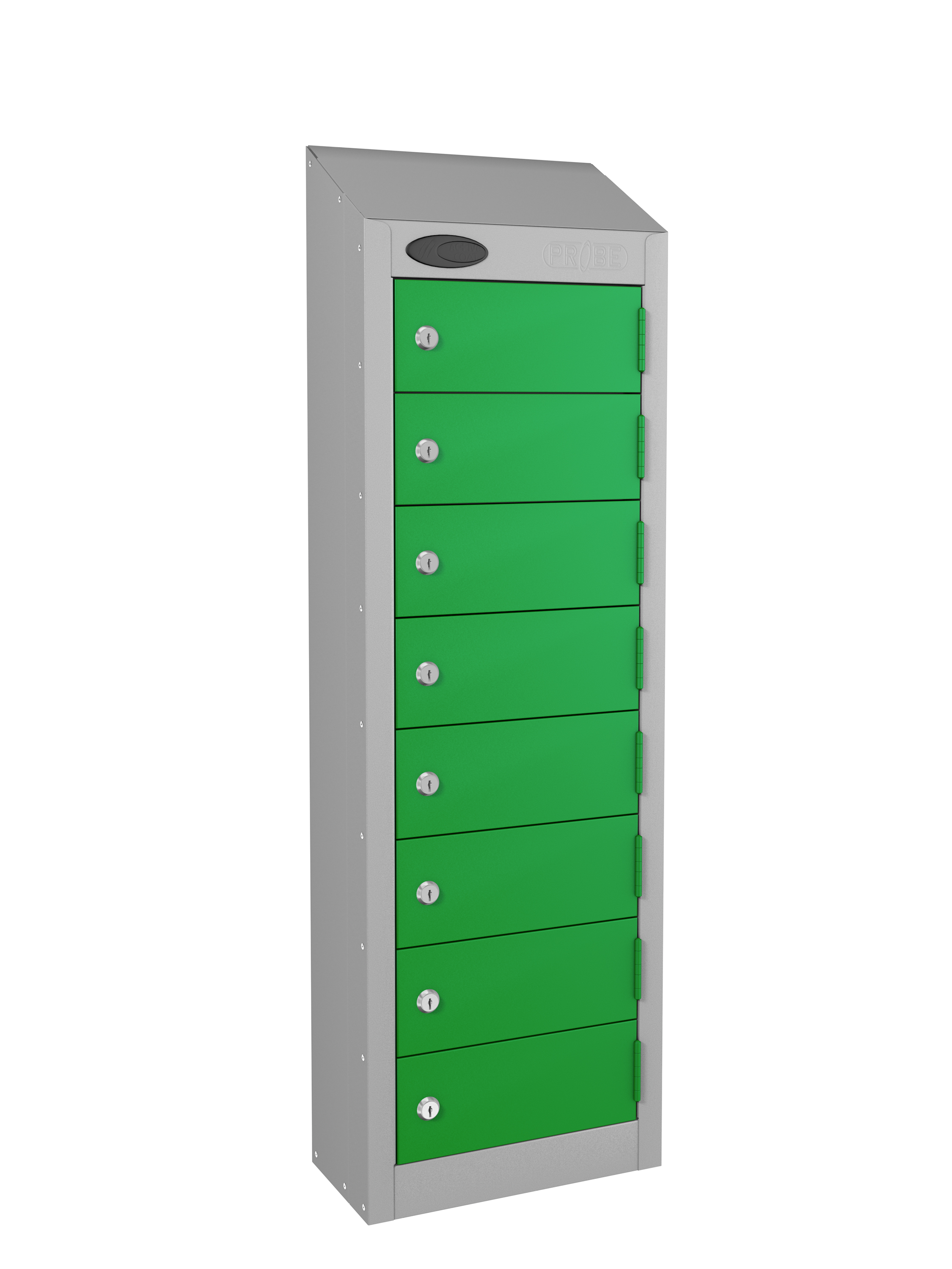 PROBE Low Wallet Locker 8 Tier Includes Sloping Top