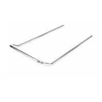 Eclipse Chrome Wire Long Cart Handles