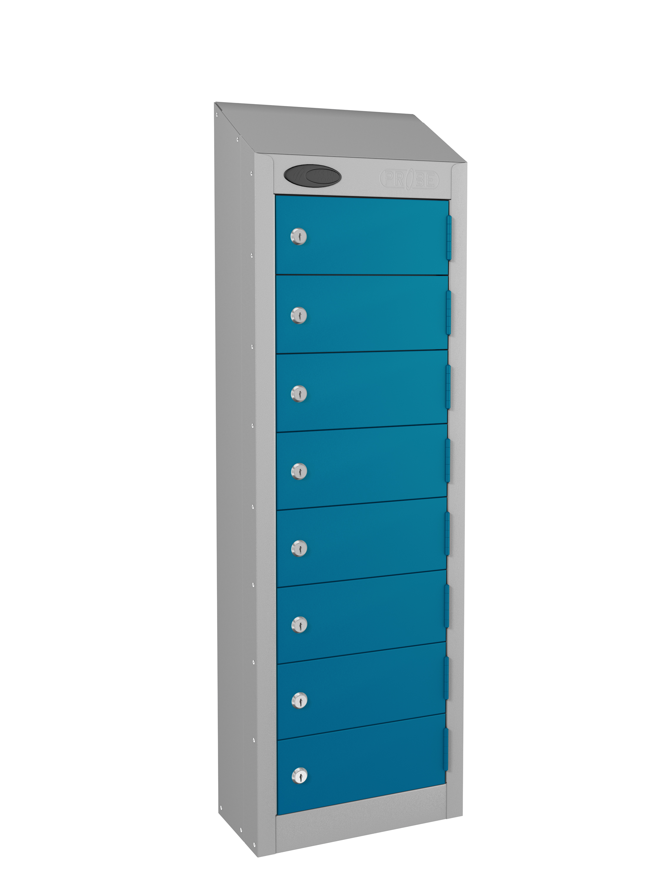 PROBE Low Wallet Locker 8 Tier Includes Sloping Top