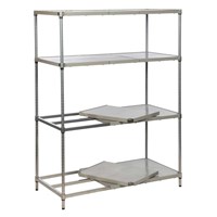 Eclipse Plastic Plus Shelving (Starter Bay 4 Shelves)