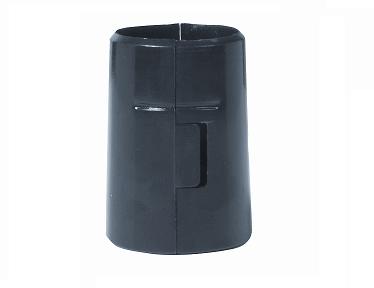 Eclipse Chrome Wire Shelf Collars (Pack of 4)