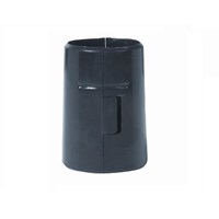 Eclipse Chrome Wire Shelf Collars (Pack of 4)