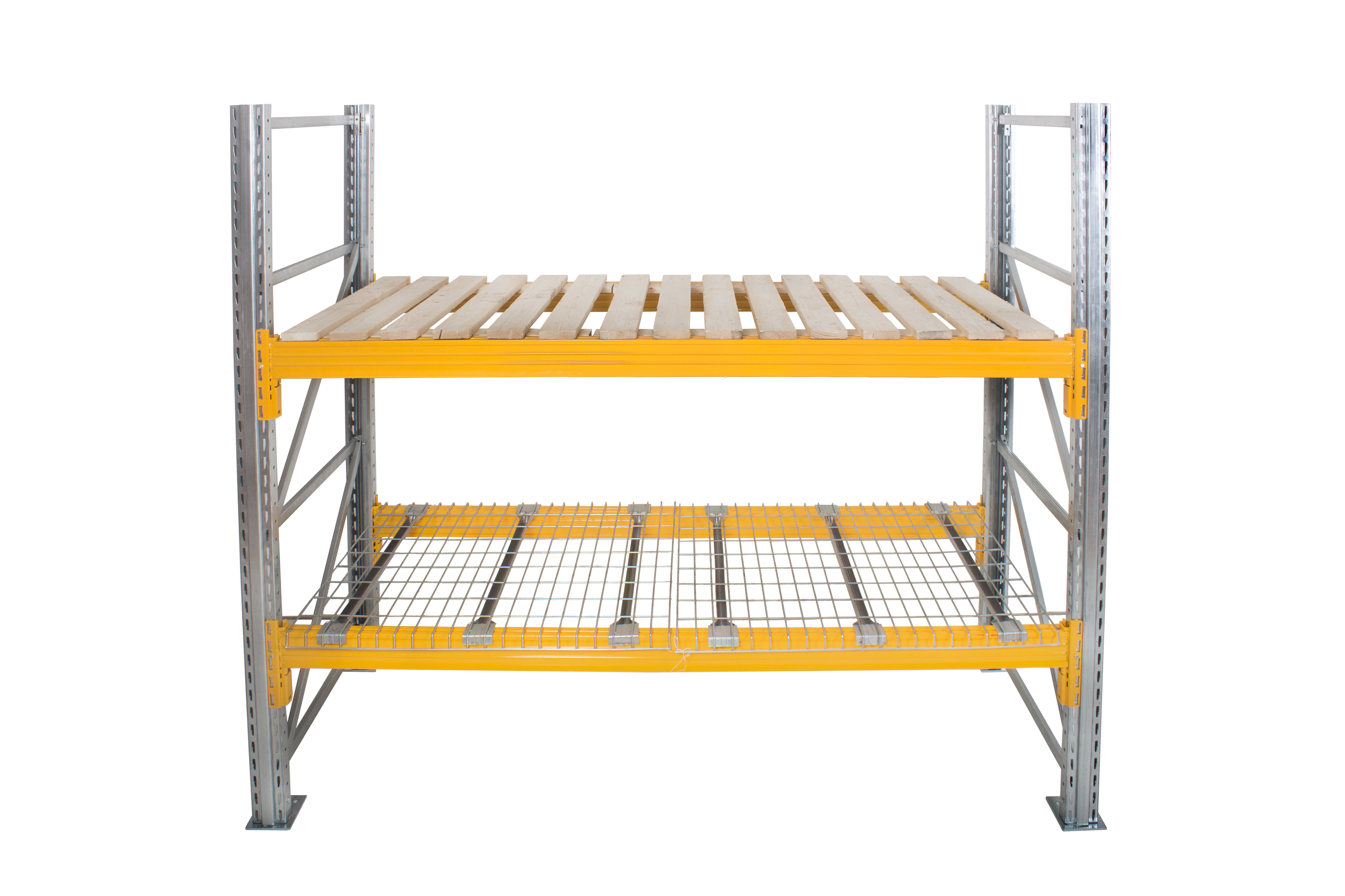 Pallet Racking Open Timber Decking