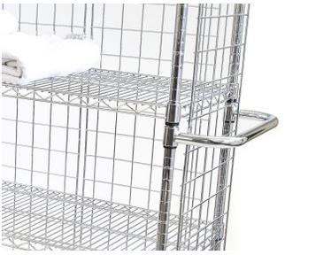 Eclipse Chrome Wire Short Cart Handles