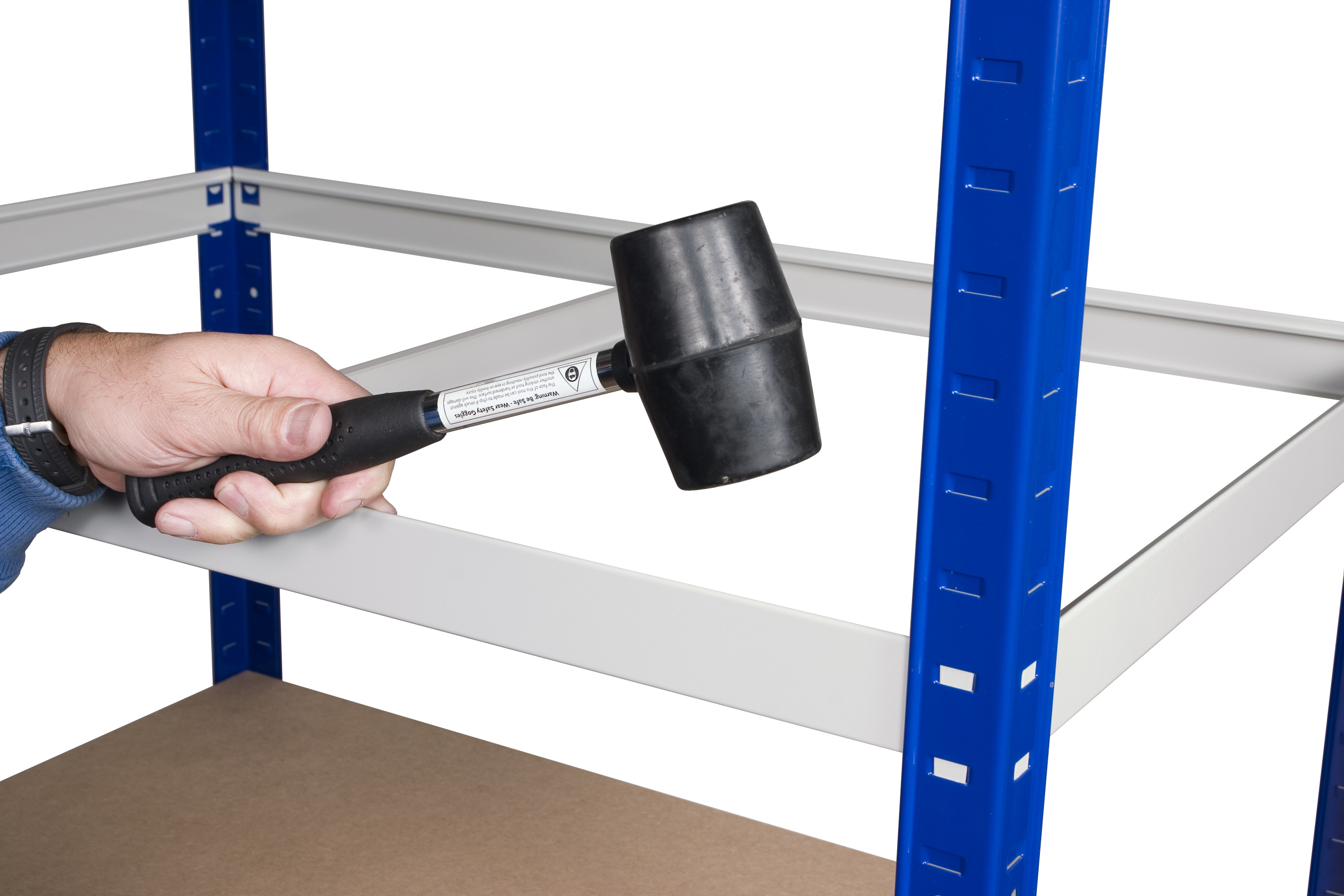 Clicka 175 Shelving (Blue/Grey)