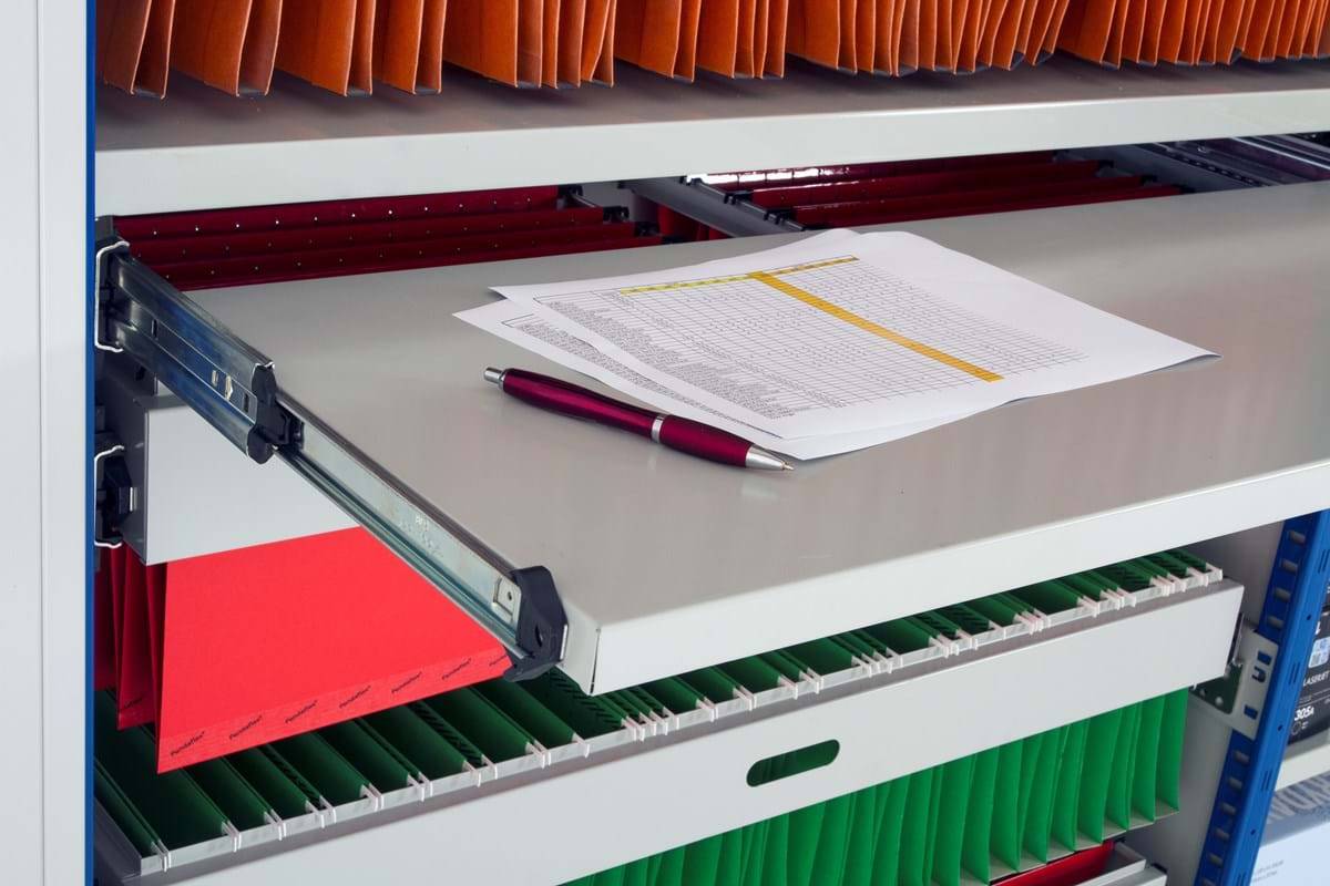 Expo 4 Roll Out Reference Shelf Set — The Storage Bay