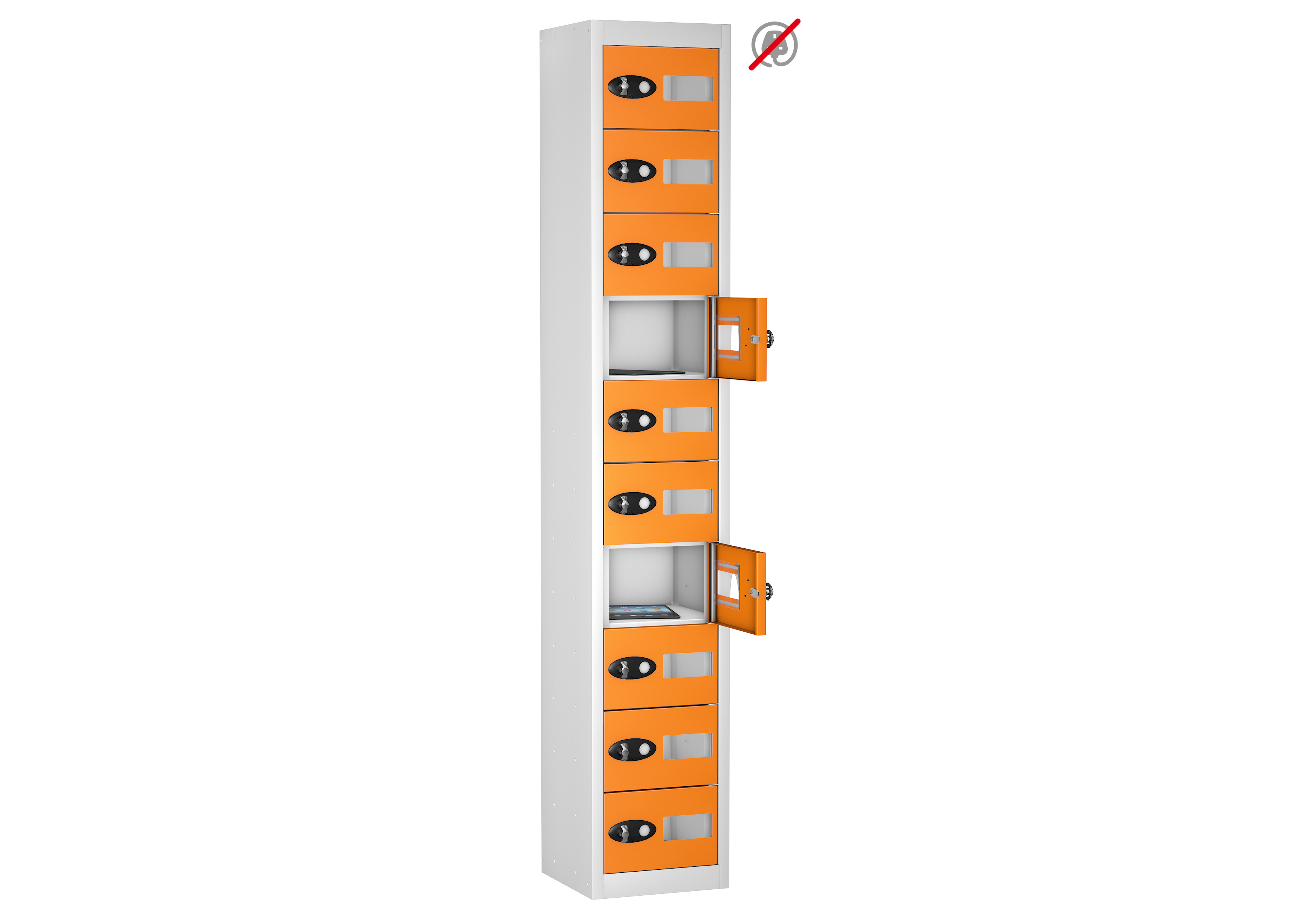 10 Door 10 Shelf TABbox Charging Locker