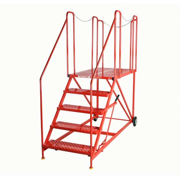 Simple Rising Platform Easy Rise Steps with Truck/Dock Platform — The Storage Bay