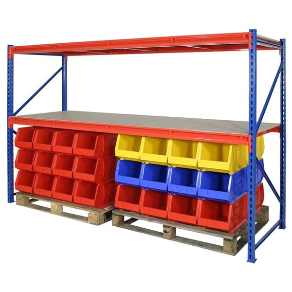 Starter Racking Longspan Heavy Duty Racking (Starter Bay) — The Storage Bay