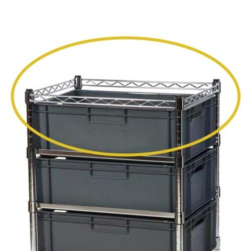 Eclipse Chrome Wire Euro 4 Sided Frame
