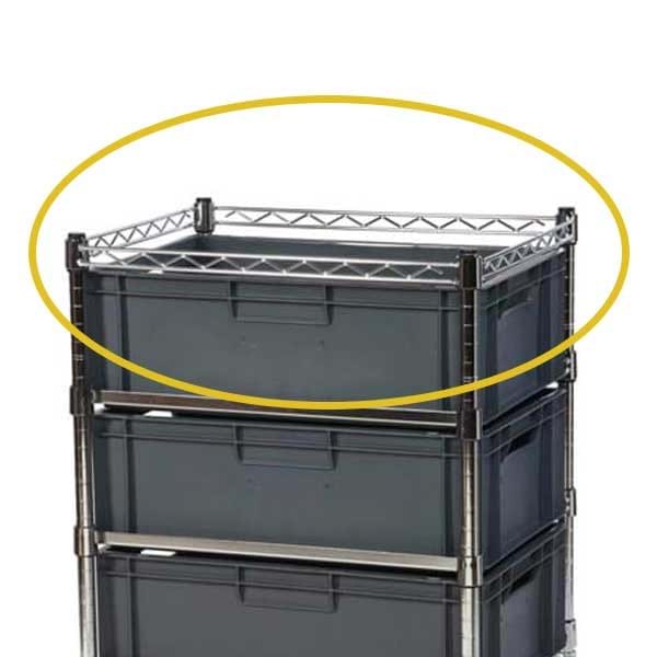 Eclipse Chrome Wire Euro 4 Sided Frame