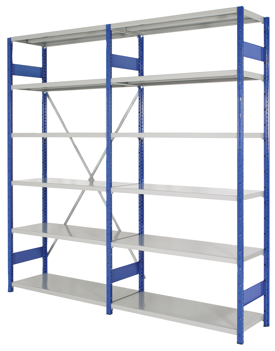 Expo 4 Open Shelving Bay (Extension Bay)