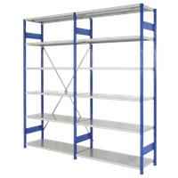 Expo 4 Open Shelving Bay (Starter Bay)