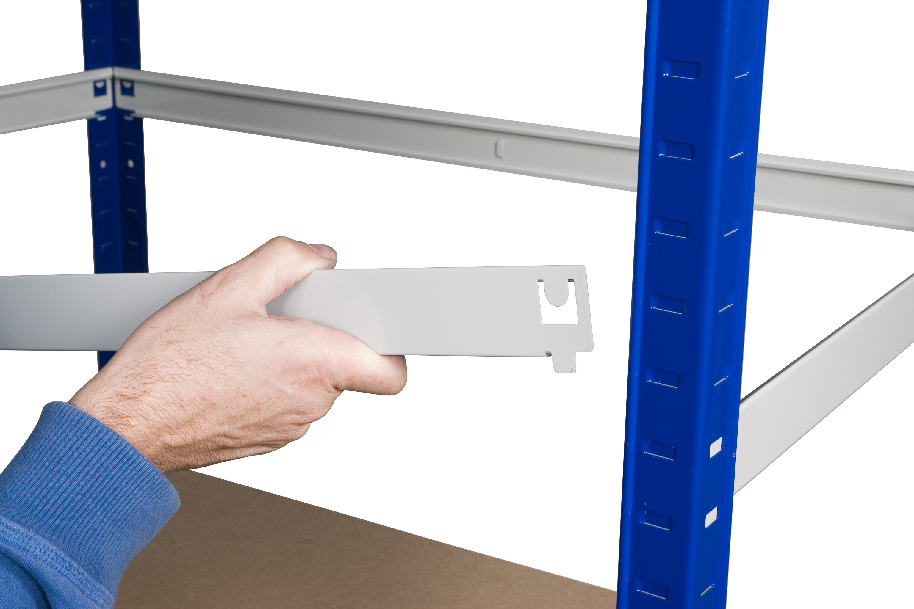 Clicka 175 Shelving (Blue/Grey)