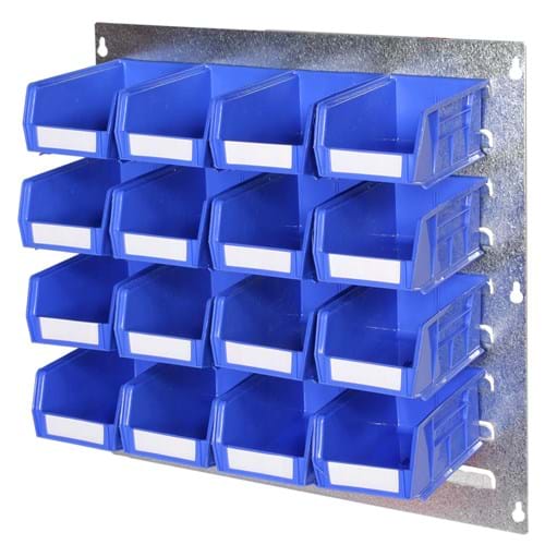 Plastic Bin Louvre Square Wall Kits