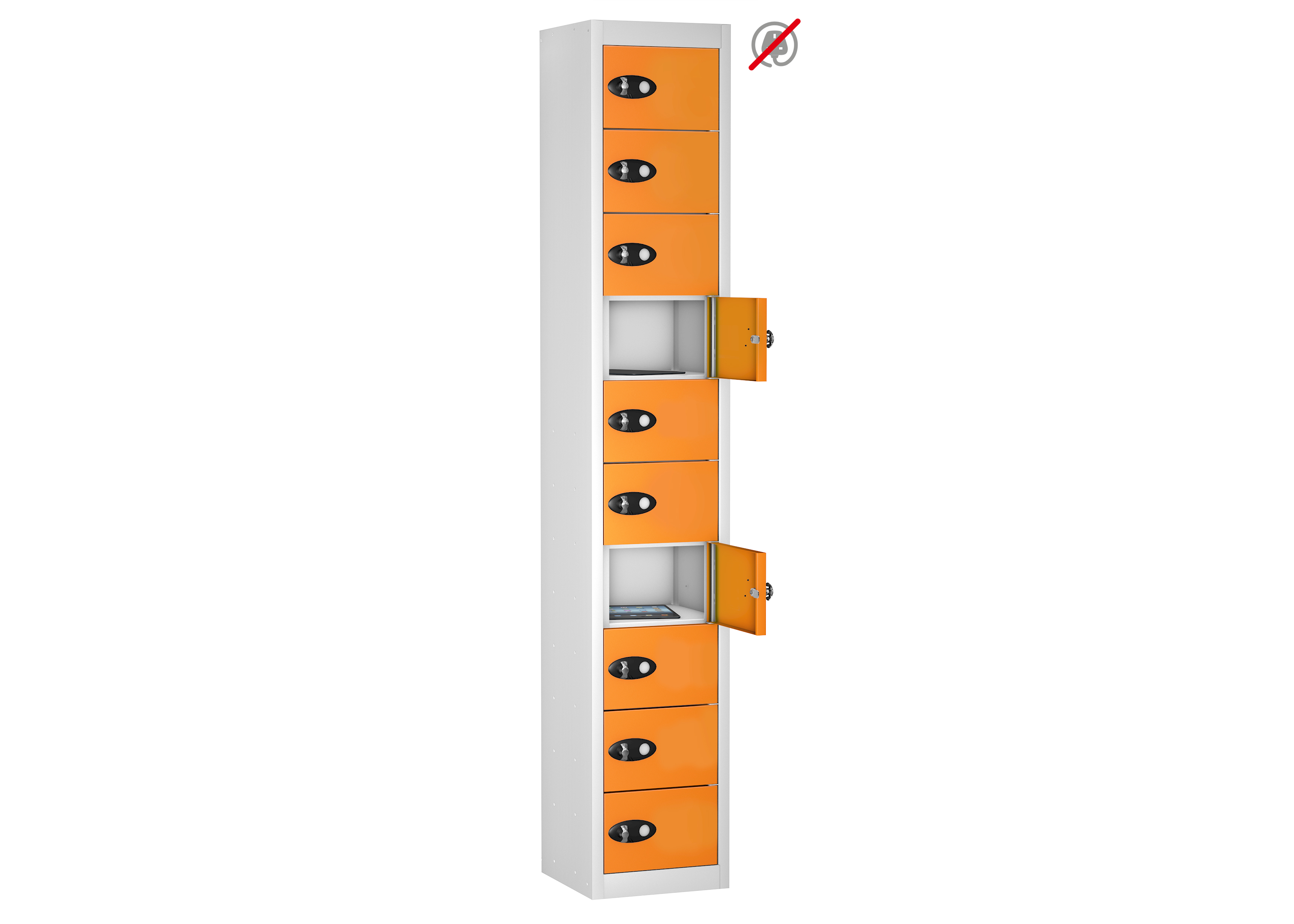 10 Door 10 Shelf TABbox Charging Locker