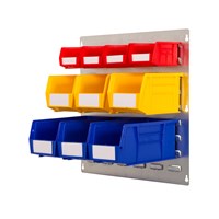 Plastic Bin Louvre Square Wall Kits