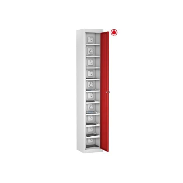 Single Door 10 Shelf TABbox Charging Locker
