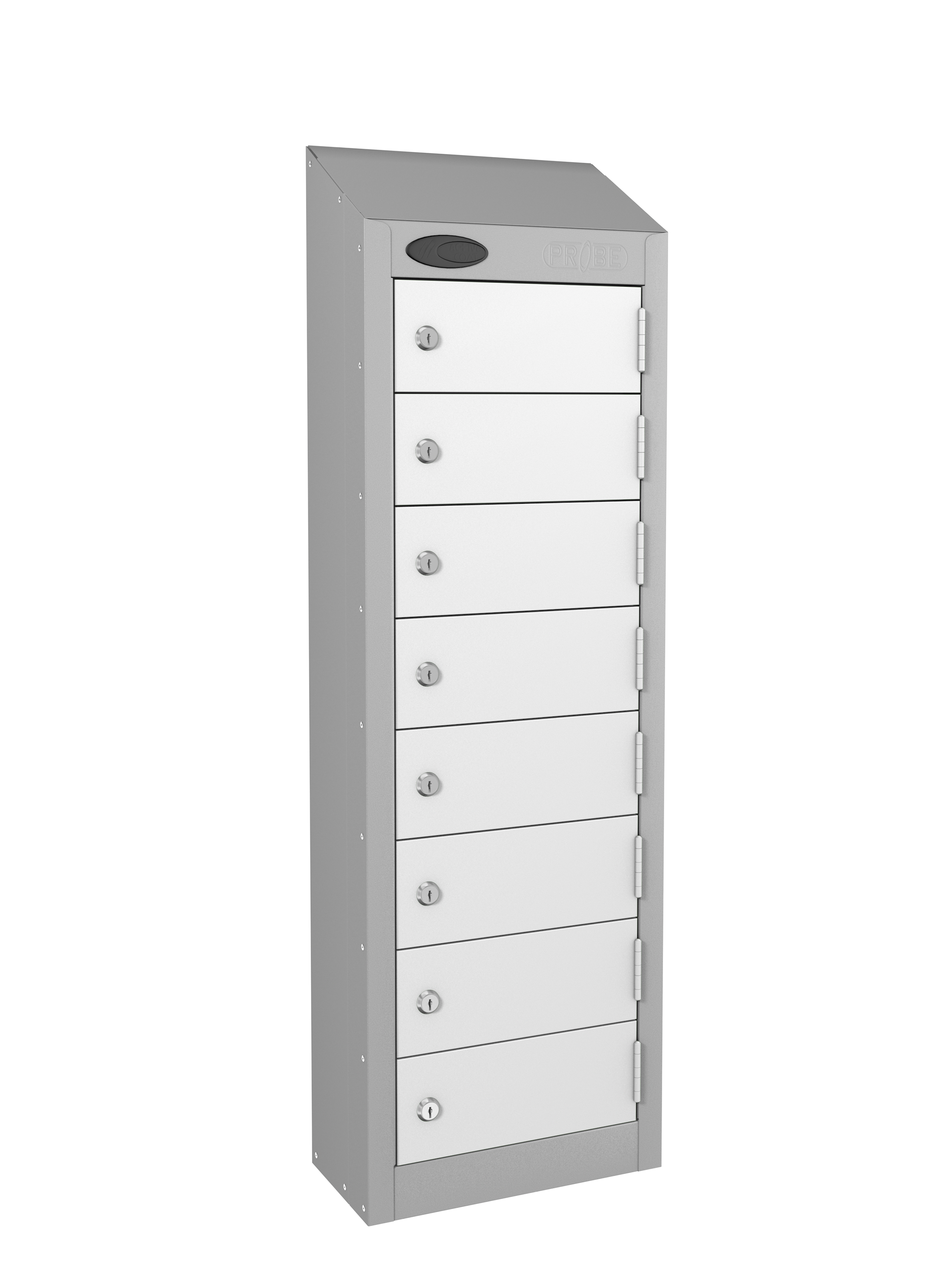 PROBE Low Wallet Locker 8 Tier Includes Sloping Top