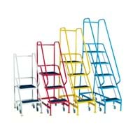 Narrow Aisle Spring Loaded Steps