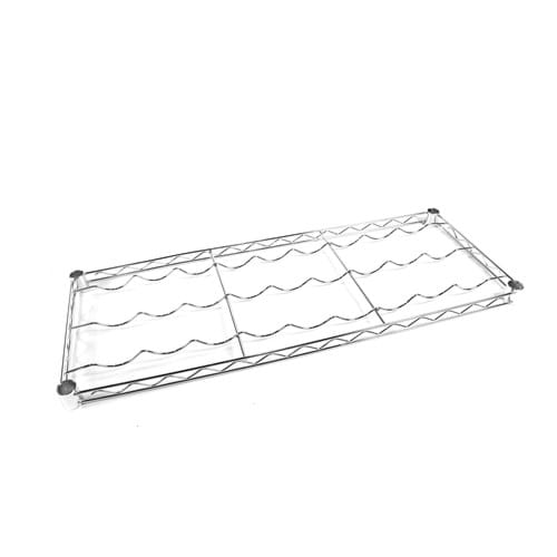 Eclipse Chrome Wire Wine Shelf (9 Bottles)